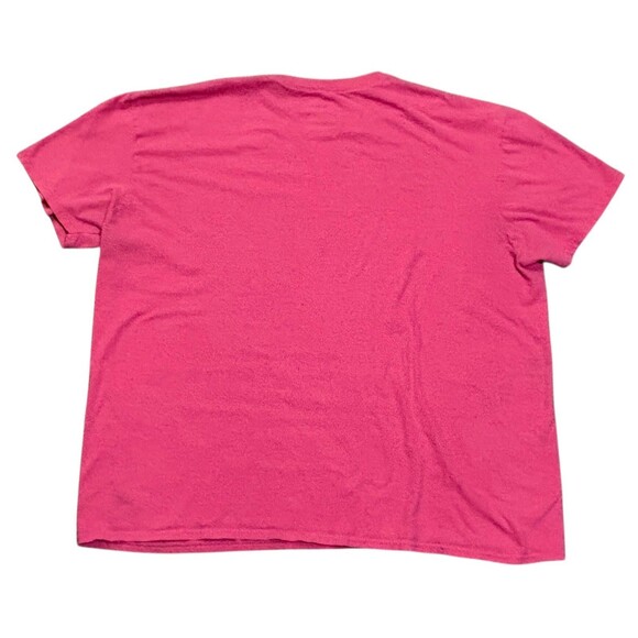 Hayao Miyazaki Graphic Print TShirt Men XXL Pink Tee Kiki Totoro Mononoke Laputa - Picture 3 of 4